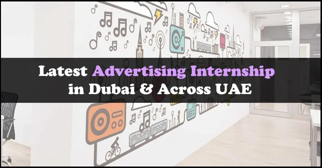 Advertising Internship in Dubai
