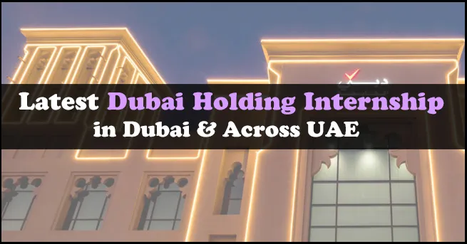 Dubai Holding Internship
