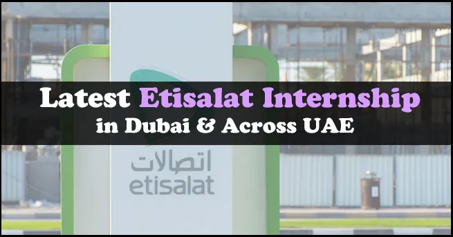 Etisalat Internship
