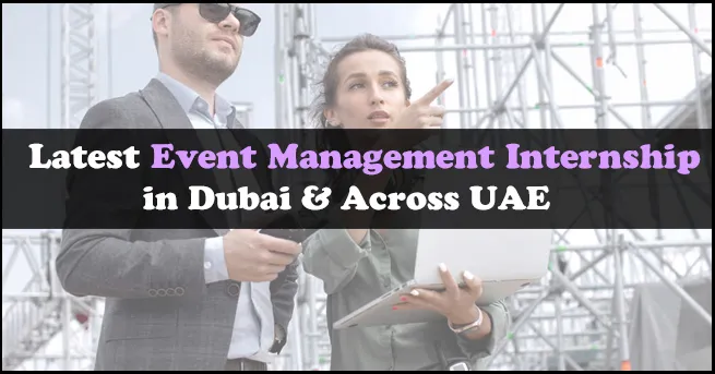 Event Management Internship