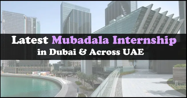 Mubadala Internship